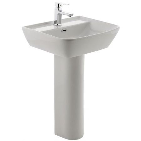 Раковина Kale Babel 60 7111110500+7111021500 Белая Раковина Kale Babel 60 7111110500+7111021500 Белая