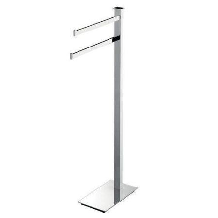Colombo Units Стойка с 2 полотенцедержателями, высота 86 см, цвет: хром, артикул B9103.CR