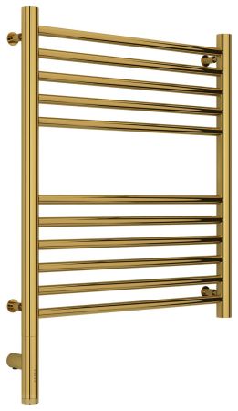 Полотенцесушитель электрический "БОГЕМА 3.0" прямая 600х500 / МЭМ левый (Золото)