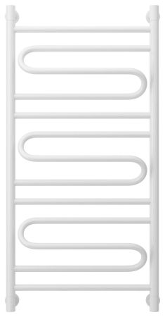 Полотенцесушитель водяной "ЭЛЕГИЯ+" 1000х500 (БЕЛЫЙ), артикул 12-0205-1050