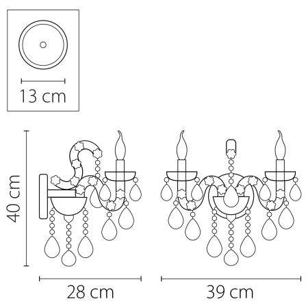 Бра Champa Lightstar Premium 775623, артикул 775623