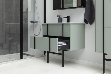 Тумба под раковину Allen Brau Reality 90 1.32006.CGM олива матовый, артикул 1.32006.CGM