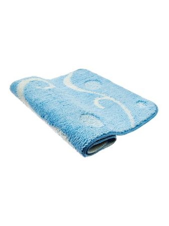 Коврик для ванной комнаты Fora 75х45 FOR-LD95BL Italy Голубой, артикул FOR-LD95BL