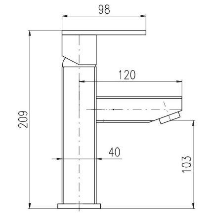 Смеситель для раковины Rav Slezak Loira LR528.5Z, артикул LR528.5Z
