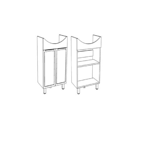 Тумба "Монро 60", Элеганс 60, артикул SD-00000663