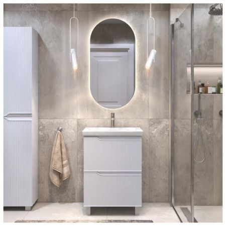 Тумба с раковиной напольная VIGO Neo 327-com, 60 см, артикул 327-com