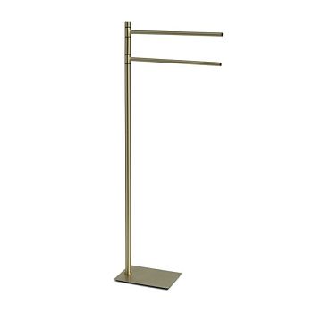 Gedy Trilly, стойка: 2 полотенцедержателя, цвет матовое золото