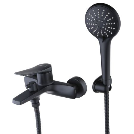 Смеситель для ванны и душа Lemark Bronx (LM3714BL), артикул LM3714BL