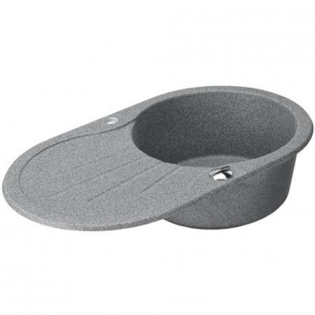 Кухонная мойка Акватон Паола 79 1A714032PA230 Серая, артикул 1A714032PA230