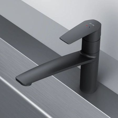Смеситель для кухни AM.PM Gem F90A00022 Черный матовый Смеситель для кухни AM.PM Gem F90A00022 Черный матовый