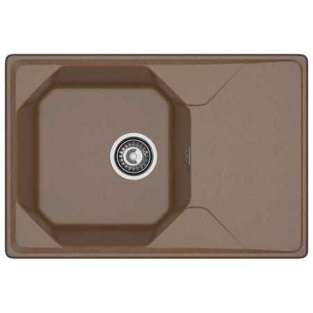 Кухонная мойка GranFest UNIQUE 740L, терракот, артикул U-740L терракот
