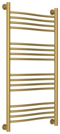 Полотенцесушитель водяной "ФЛЮИД+" 1000х500 (Матовое ЗОЛОТО), артикул 032-0222-1050