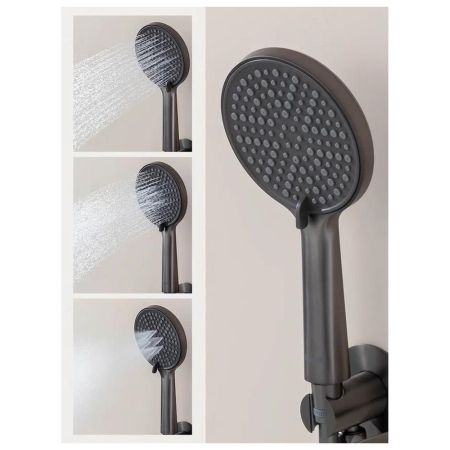 Смеситель для ванны встраиваемый Raglo R20.32.09, графит