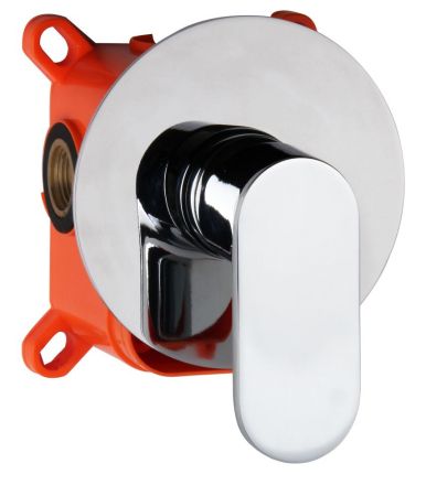 AQG Beta, встраиваемый смеситель для душа, цвет хром, артикул 01BET350CR