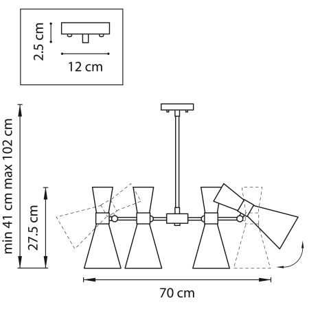 Люстра потолочная Dumo Lightstar 816066, артикул 816066