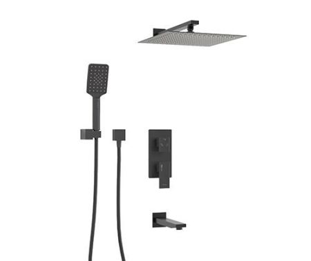 A172071 Встраиваемый комплект для ванны с верхней насадкой, лейкой и изливом, артикул A172071