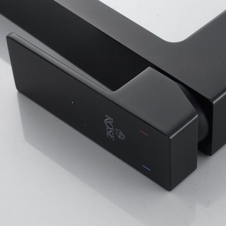 Смеситель для раковины высокий Rose R18H R1811H-1, черный