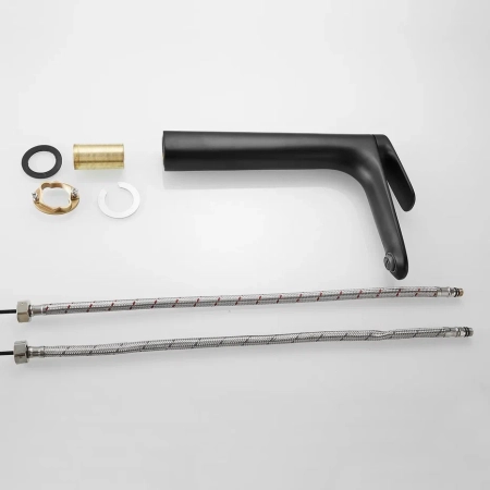 Смеситель для раковины Shevanik S8511H, черный