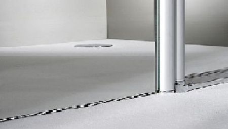 Душевой уголок Huppe Fracture 90х90 квадратный профиль Хром стекло прозрачное