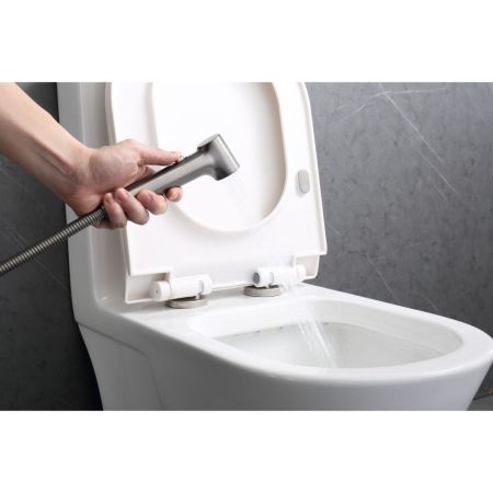 Гигиенический душ со смесителем Raglo R03.51.09, графит