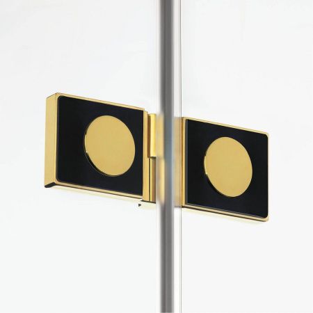 Душевое ограждение NEW TRENDY AVEXA GOLD BRUSHED 120x90x200 EXK-1789 (брашированное золото), артикул EXK-1789