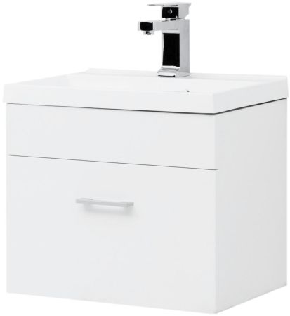 Тумба с раковиной Aquanet Нота 50 белый, артикул 00287705