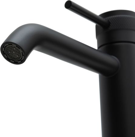 Смеситель для раковины Allen Brau Priority 5.31A02-31 черный матовый, артикул 5.31A02-31