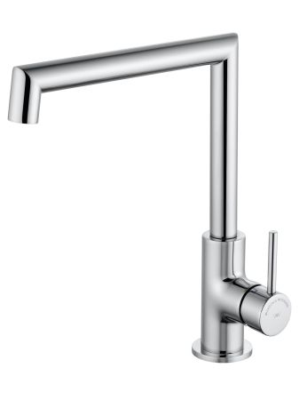 Смеситель для кухни WONZON & WOGHAND, Хром (WW-L1005-CR), артикул WW-L1005-CR