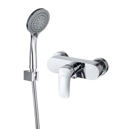 AQ1060CR ВЕГА смеситель для душа + AQ2010CR ВЕГА душевой набор, артикул AQ1034CR