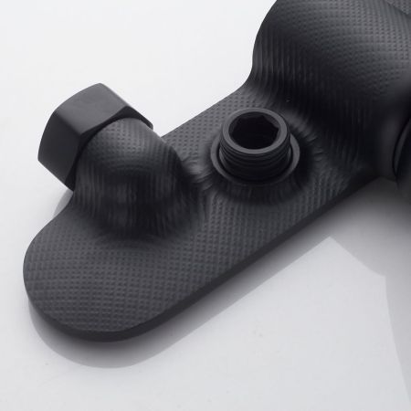 Гигиенический душ со смесителем Shevanik S4705H-1, черный