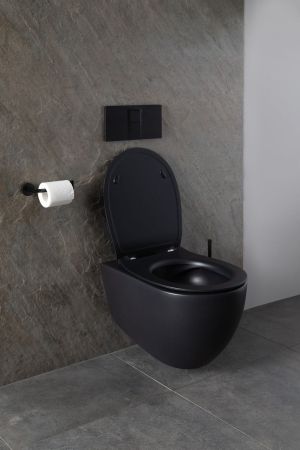 Чаша подвесного унитаза Allen Brau Reality 4.32006.31 черный матовый, артикул 4.32006.31