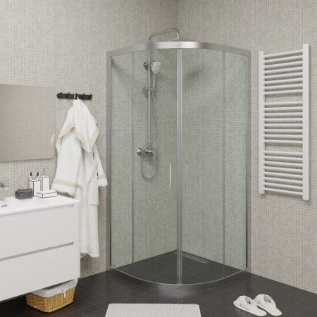 Ограждение VIVA100 душевое Cerutti SPA без поддона (100x100x195), артикул VIVA100