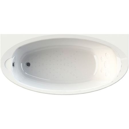 Акриловая ванна Radomir Неаполи 180x85 1-01-0-0-1-031 Белая без гидромассажа, артикул 1-01-0-0-1-031