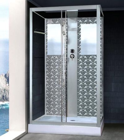 Душевая кабина Niagara Lux NG-7711WBK 120x90 без гидромассажа, артикул 7711WBK