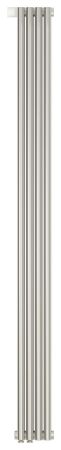 Отопительный радиатор ЭСТЕТ-0 н/ж EU50 левый 1800х180 / 4 сек (БЕЛЫЙ), артикул 12-0320-1804