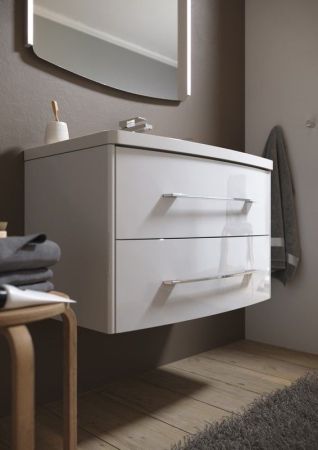 "Neringa" тумба под умывальник подвесная, цвет белый  NER0108, ТМ «AQWELLA», артикул NER0108