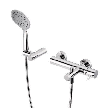 Смеситель для ванны и душа CEZARES LEAF-VD-L, артикул LEAF-VD-L-GM