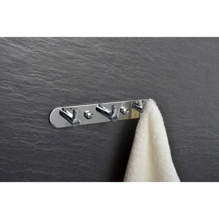 Крючки для полотенец Fixsen Hotel FX-31005-3 Хром, артикул FX-31005-3