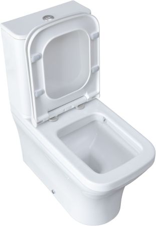 Чаша напольного унитаза Allen Brau Infinity 4.21012.20 белый глянец, артикул 4.21012.20