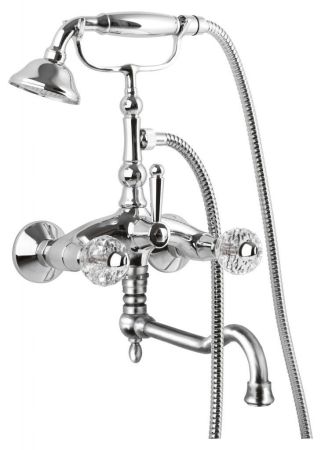 Смеситель для ванны и душа CEZARES ATLANTIS-VDF2-Sw, артикул ATLANTIS-VDF2-02-Sw/M