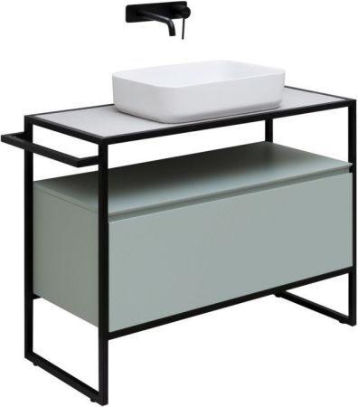 Тумба под раковину Allen Brau Priority 100 1.31003.PWM папирус матовый, артикул 1.31003.PWM