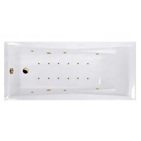 Ванна EXCELLENT Palace 180x80 "RELAX" (золото), артикул WAEX.PAL18.RELAX.GL