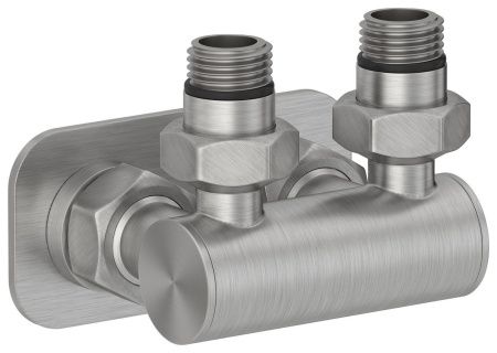 Модуль 2х1/2" угловой EU50 (Сатин) Модуль 2х1/2" угловой EU50 (Сатин)