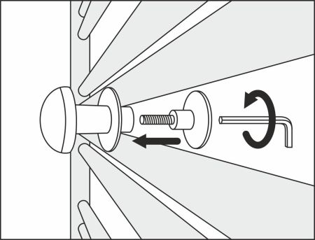 Крючок, Сунержа, СФЕРА, одинарный, ширина, мм-34, глубина, мм-49, высота, мм-34, тип установки-между перемычками полотенцесушителя, для водяных и электрических моделей, материал-нержавеющая сталь, крепления в комплекте, цвет-золото, артикул 03-2010-0001