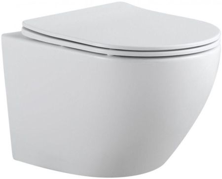 Унитаз подвесной Aquanet Rimless Cetus 2.0 W LX-1901, артикул Cetus 2.0 W