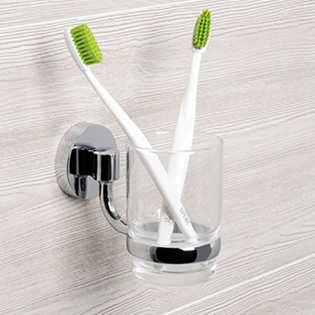 Стакан для зубных щеток WasserKRAFT Rhein K-6228 Хром, артикул K-6228