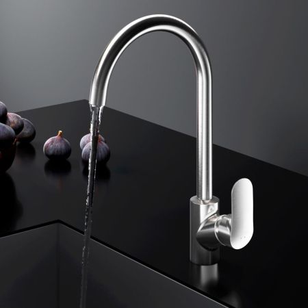 F8007711 Like, смеситель для кухни с каналом для питьевой воды, сатин, шт.