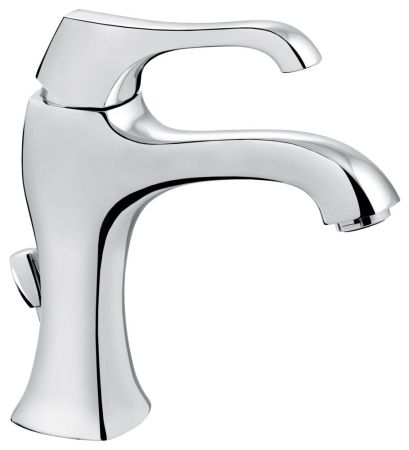 Emmevi Ares, однорычажный смеситель для раковины с донным клапаном, цвет зачищенное золото, артикул 76003/ORS