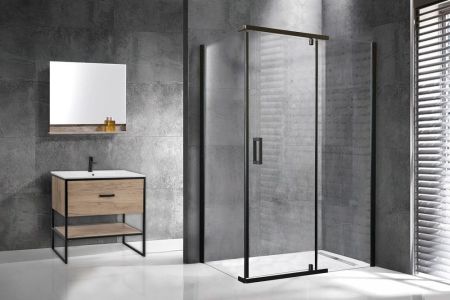 Душевой уголок Royal Bath  RB  HPVD-T-BL 120х100х200 (прозрачное), артикул RB1120HPVD-T-BL