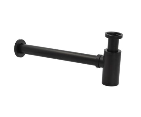 Сифон для раковины Bronze de Luxe SCANDI 201B, черный, артикул 201B